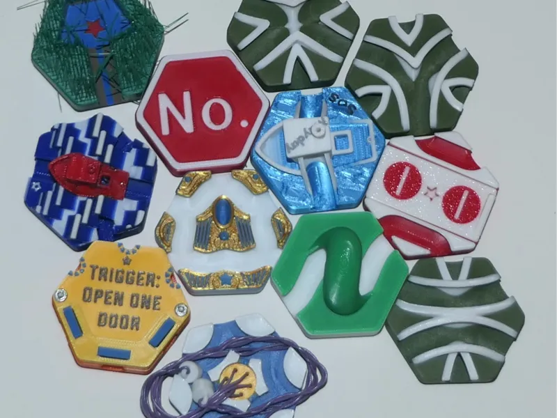 Hextraction Tiles Set N - Talent Pool