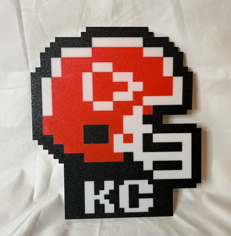 Kansas City Chiefs Tecmo Super Bowl Light Box