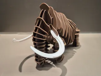 3D Mammoth puzzle