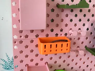 IKEA Skadis Pegboard 梅花型洞洞板,兼容宜家配件