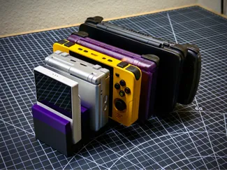 Customizable Retro Handheld Stand