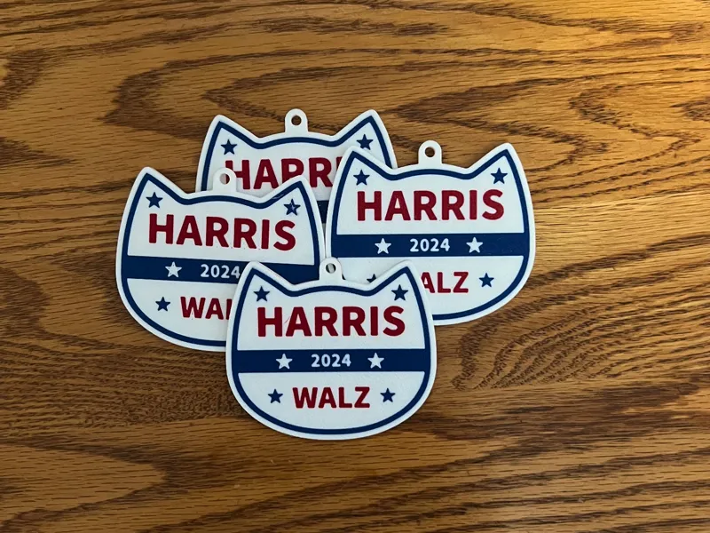 Harris-Walz Cat