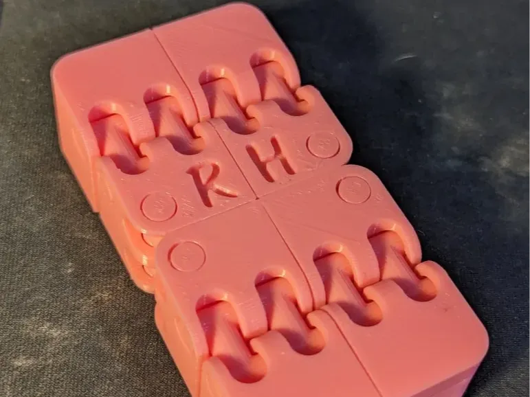 Customizable Text Kobayashi Fidget Cube