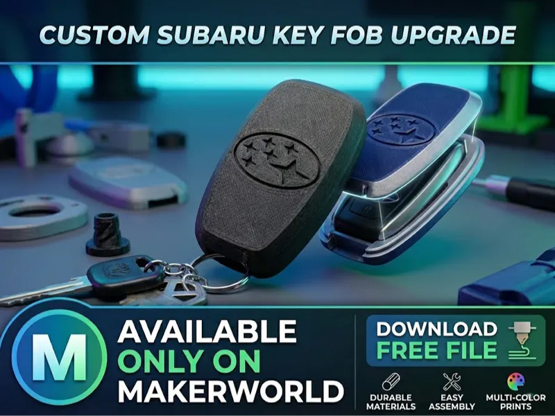 Sleek Subaru Key Fob Cover