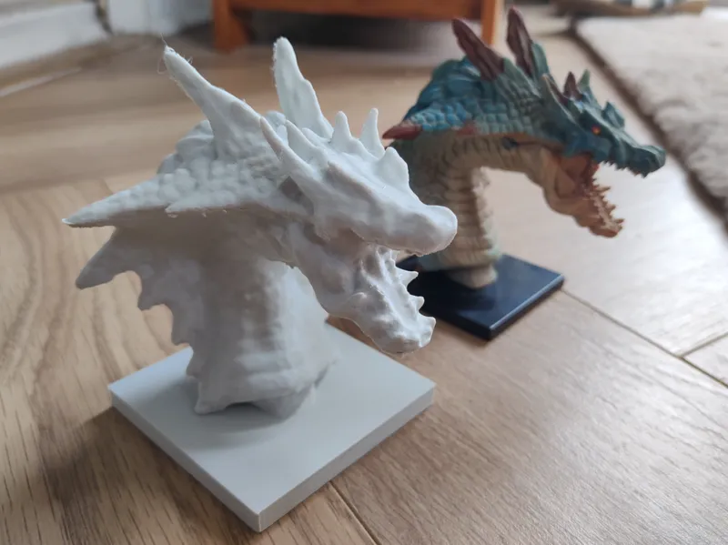 Lagiacrus Bust Monster Hunter Tri Replica