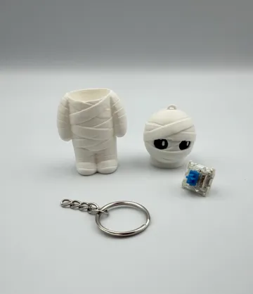Llavero: Mummy Keychain Clicker Fidget — vista de referencia 4