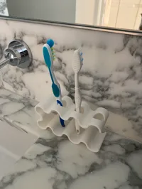 Porte-brosse à dents ondulé — photo 2