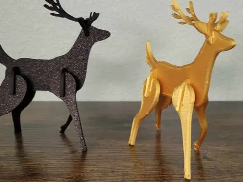 Christmas Reindeer kit card