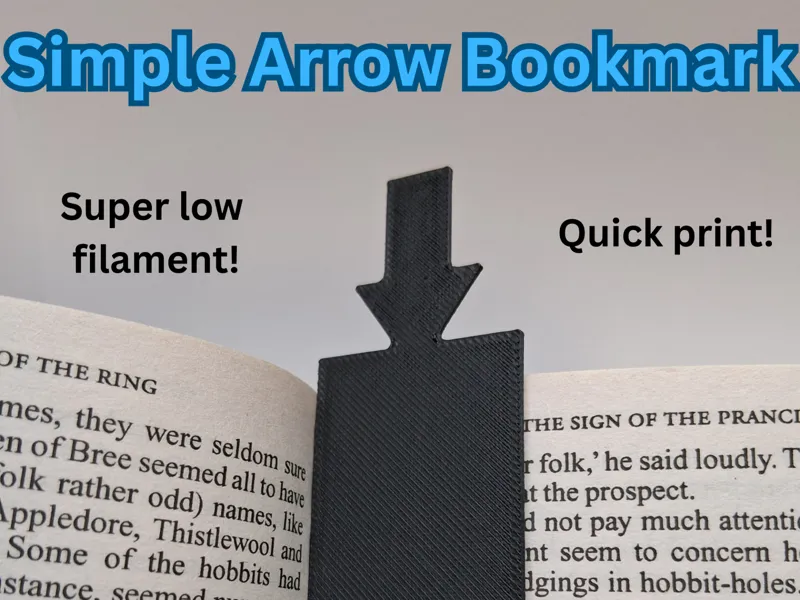 Simple Arrow Bookmark