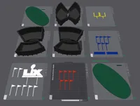 V2 NFL Stadion, Superbowl ohne AMS - reduzierte Platten