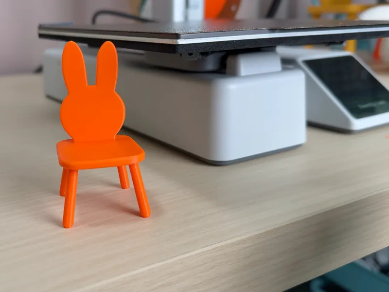 Sweet Bunny Silhouette Chair