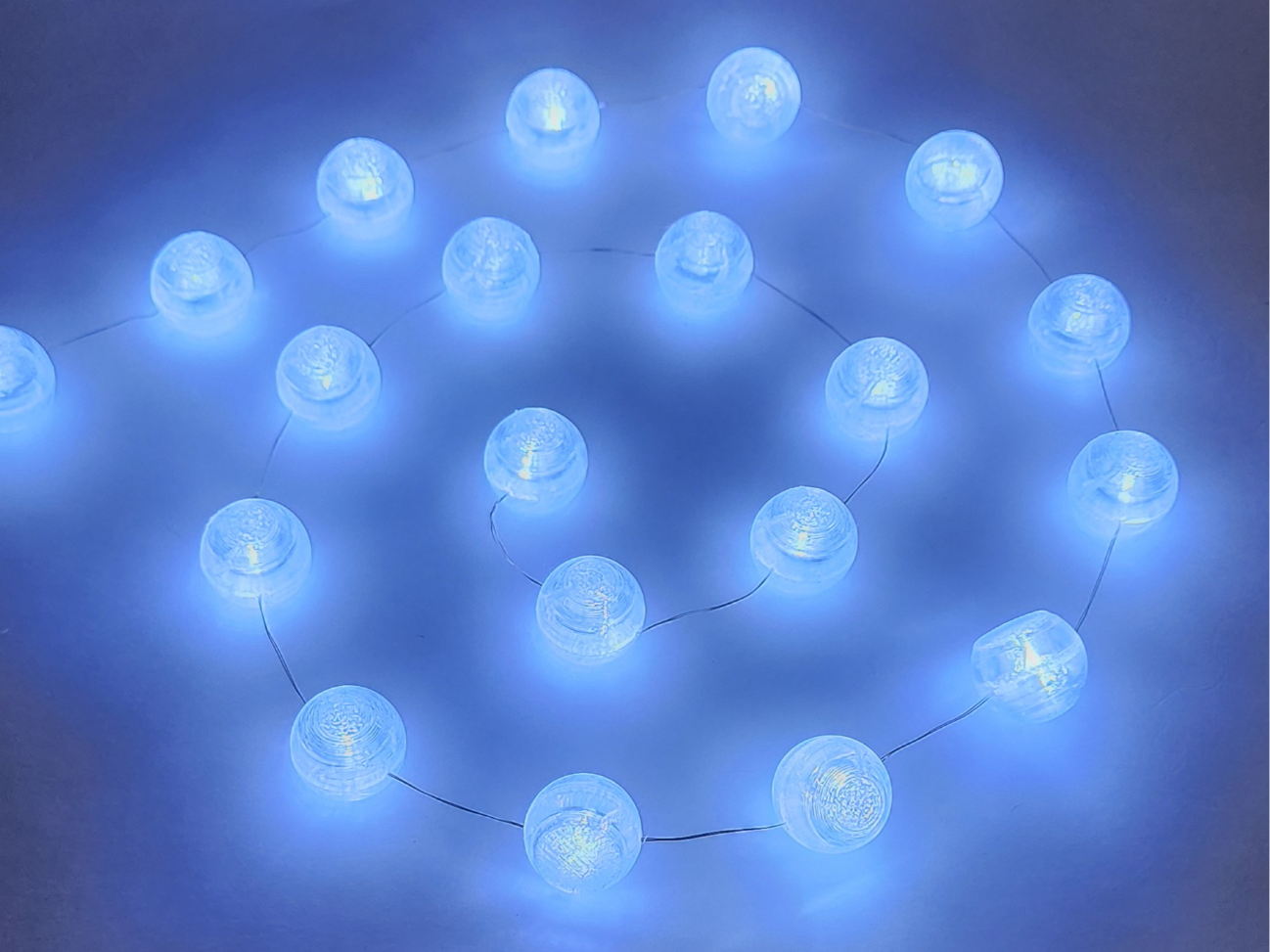 The Glowing Orb: Snap-On Fairy Light Diffusers