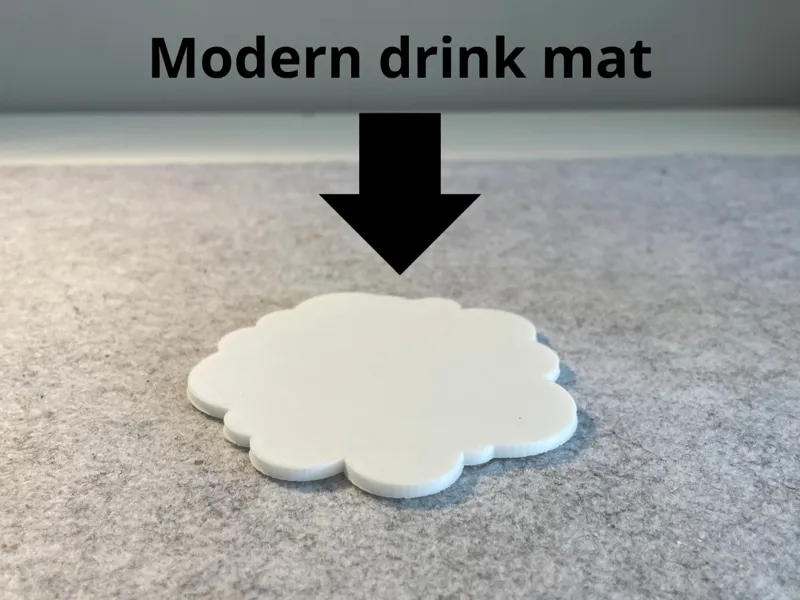 Modern Drink Mat