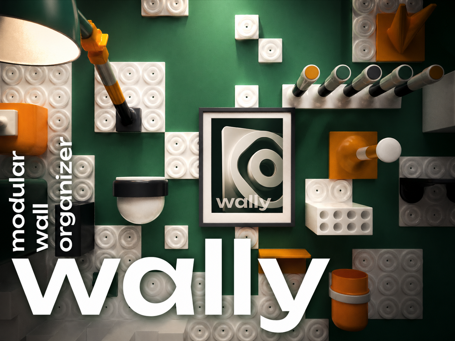WALLY — Modular Wall Organizer