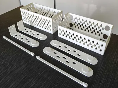 Bathroom/Shower Storage System