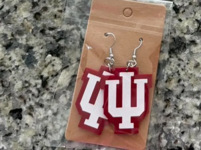 IU Hoosier Earrings