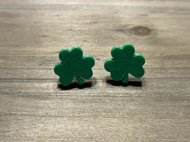 Shamrock Stud Earrings