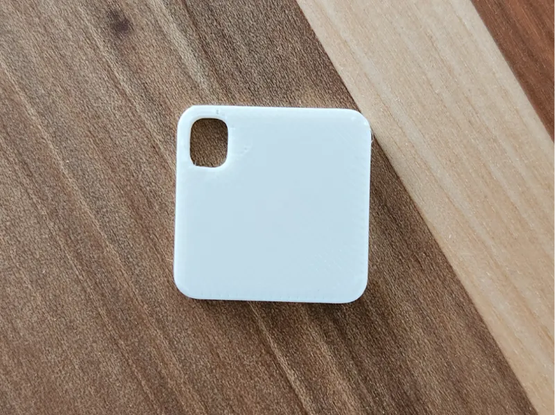 Filament Swatch With Rounded Rectangle Hole