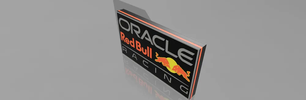 Red Bull Racing LED LIGHTBOX by zerocool MakerWorld: Download Free 3D ...