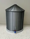 Bin with coin slot 125% scale