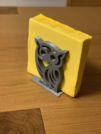 Owl napkin holder
