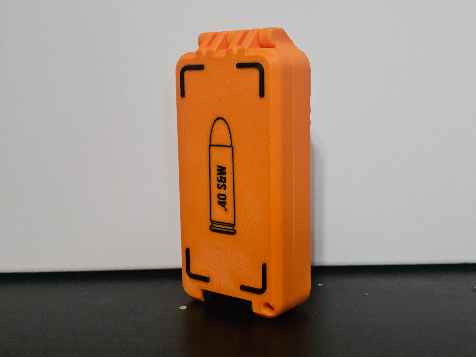 40 S&W Ammo Box - 50 Round - Stackable