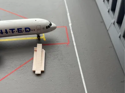Baggage Loader 1/400 model airport
