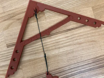 Folding Plumb Bob Level / Roman Level (PIP)