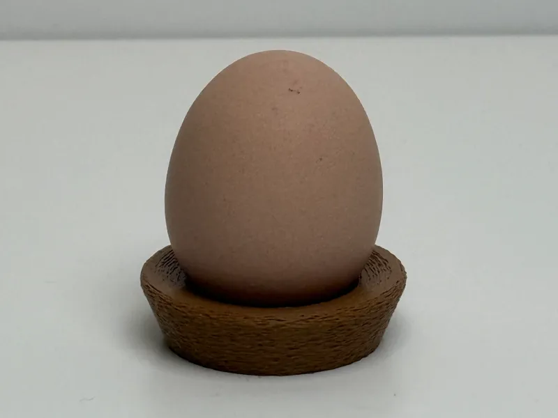 Egg Cup in Bird Nest Design