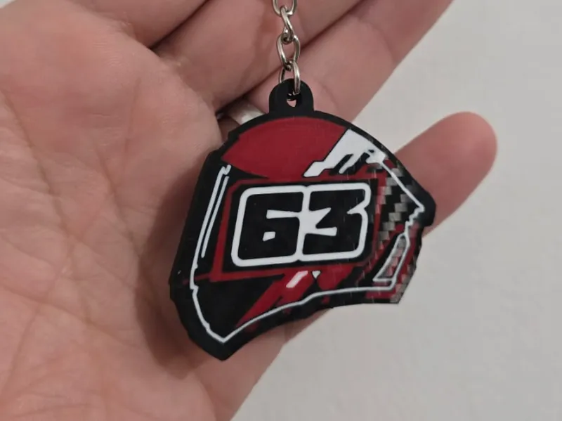 Bagnaia Keychain