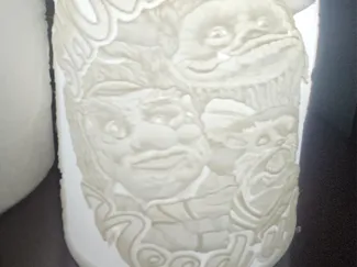 Labryinth Movie lithophane " Should you need US"