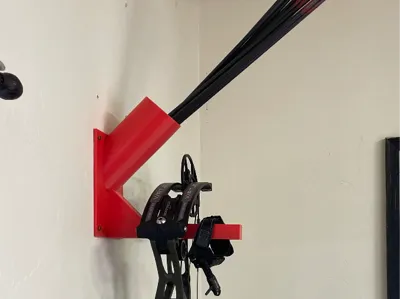 Arrow and bow holder