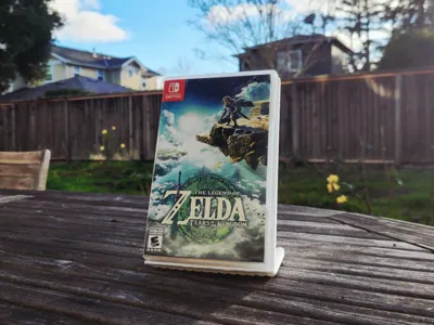 Nintendo Game Cartridge Case Display Stand