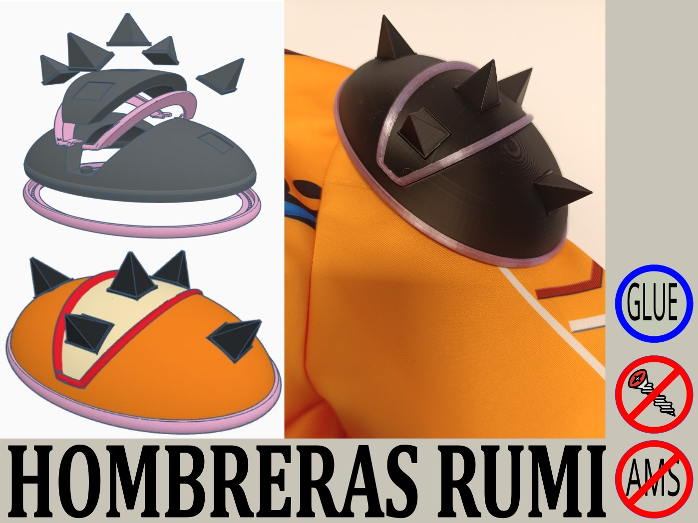 HOMBRERAS MODULARES RUMI K-POP