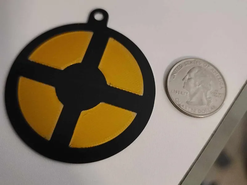 TF2 Logo Keychain