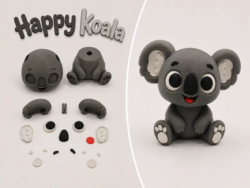 Happy Koala - multipart (no AMS)