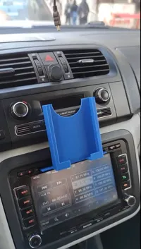 Support téléphone pour fente lecteur CD de voiture — photo 8