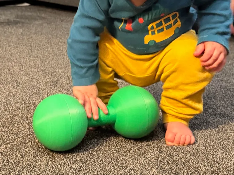 Thomas Inch strongman dumbell 1/2 scale replica