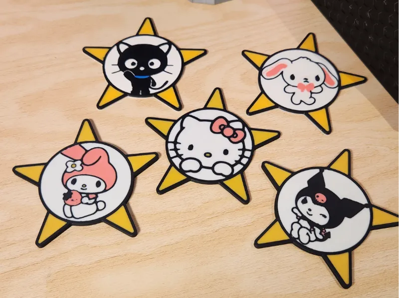 Hello Kitty Challenge Coins / Keychains