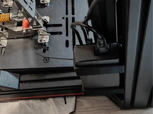 Simagic Alpha Power Brick Mount Sideways