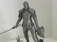 Geralt et griffon — figurine The Witcher — photo 2