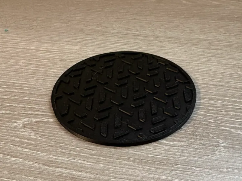 Modern Triangle Patterned Coaster | Easy 3D Print