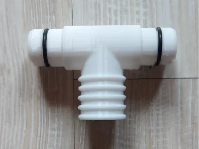 T-piece suitable for Eheim pipes