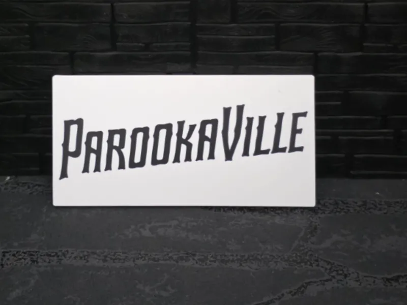 Magnet Schild " Parookaville "