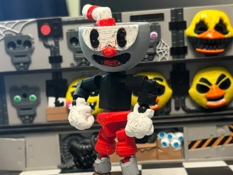 Cuphead action figure