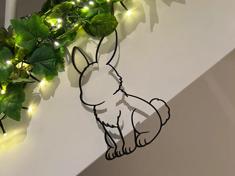 Osterhase Silhouette