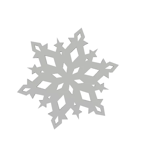 Snowflake Ornament by the_leonking MakerWorld: Download Free 3D Models