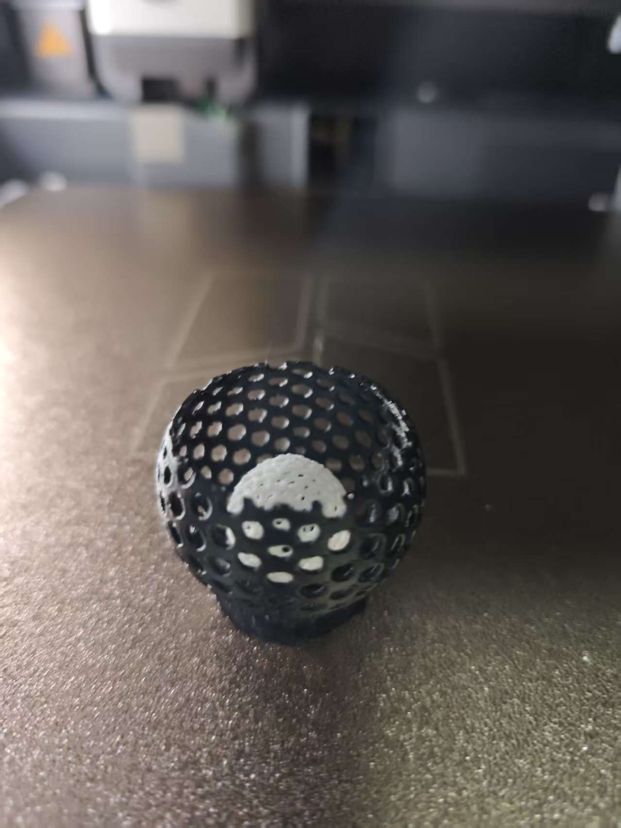 Miniatura 2 do modelo 3D 空心球中球一体打印
