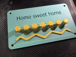 Wall key holder