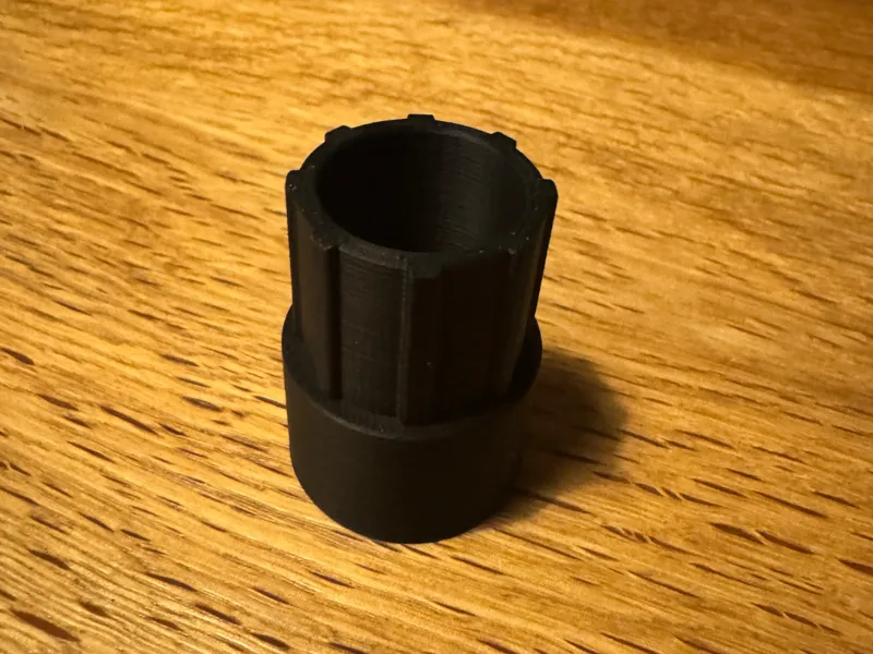 Tenorsaxophon Endstück - 27,5mm Verzahnung